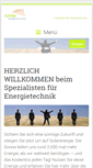 Mobile Screenshot of junker-energietechnik.de